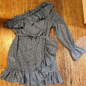 Nasty Gal Flower Print Dress